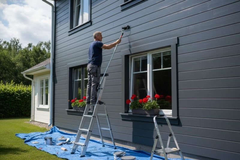 Cedar Siding Staining in Waco, TX