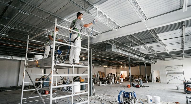 Retail Ceiling Painting in Arvada, CO